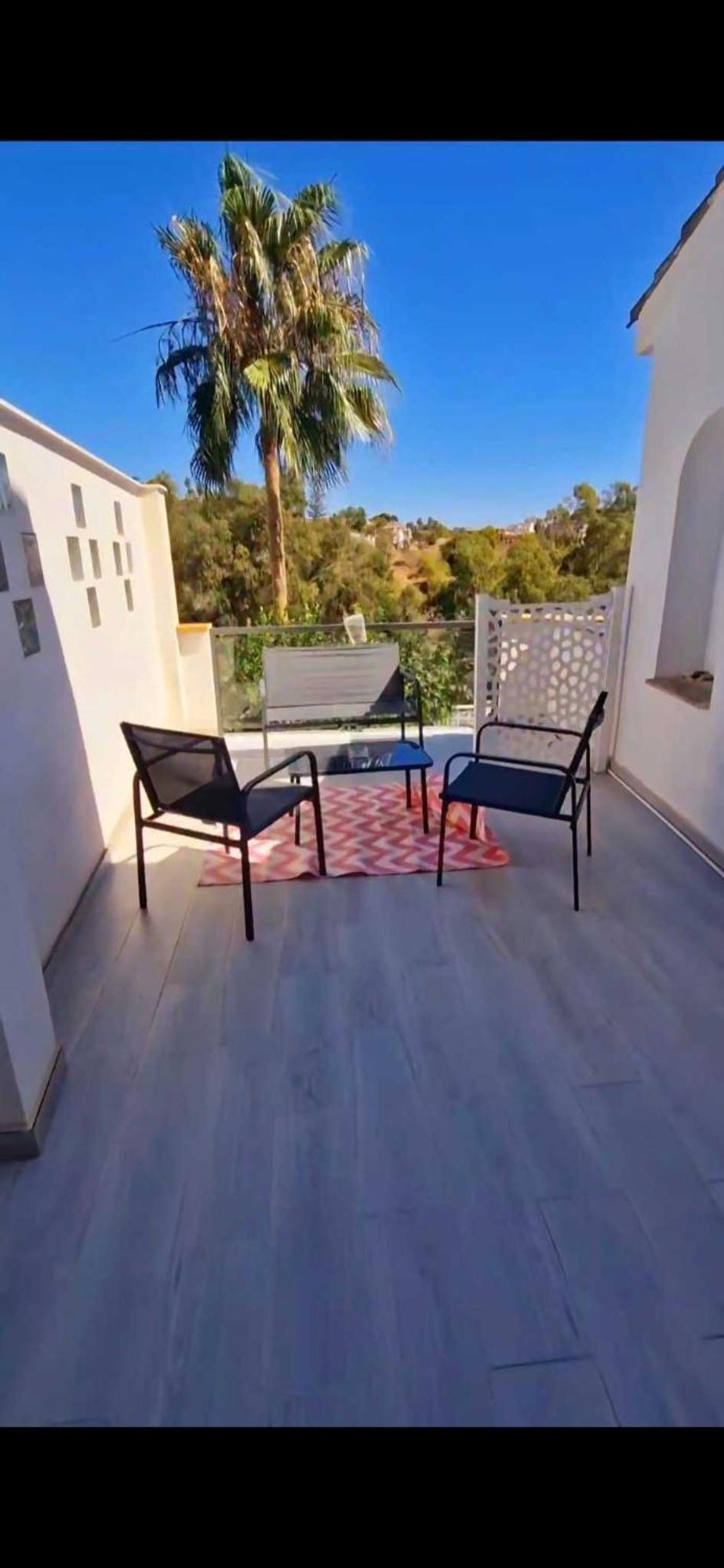 La Villa Escondida 1 Precioso Estudio Vista Al Mar Málaga Eksteriør billede